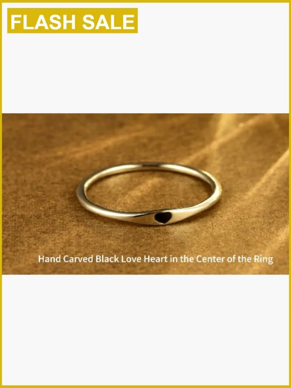 Sterling Silver Heart Ring, Ultra Thin Wedding Band, Hypoallergenic Stackable